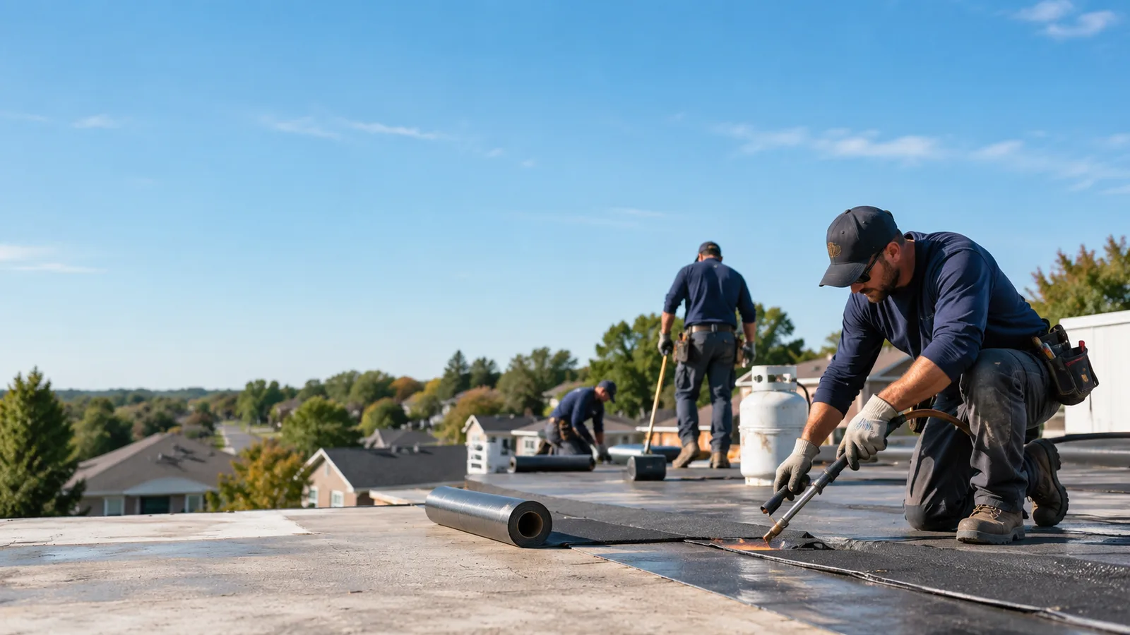 Flat Roof Leak Repair providers in Wing, ND